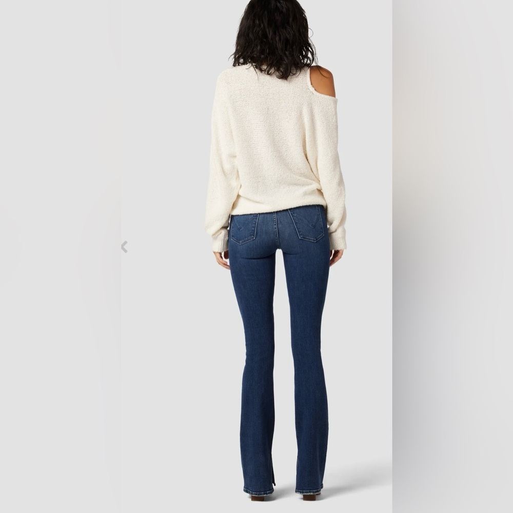 NWT Hudson Jeans Barbara High-Rise Bootcut Jean w/ Slit Hem - Picture 5 of 9